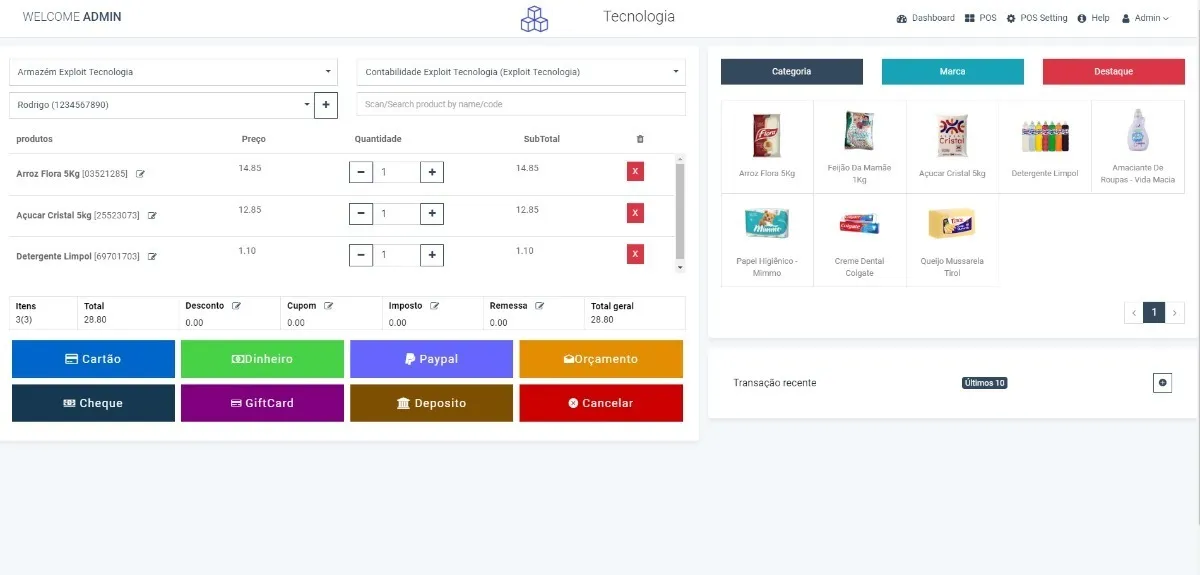 Sistema de Gerenciamento de Estoque Com Pdv, rh, Contabilidade Php - Imagem 2