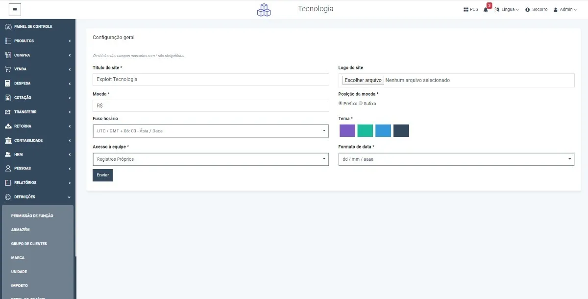 Sistema de Gerenciamento de Estoque Com Pdv, rh, Contabilidade Php - Imagem 5