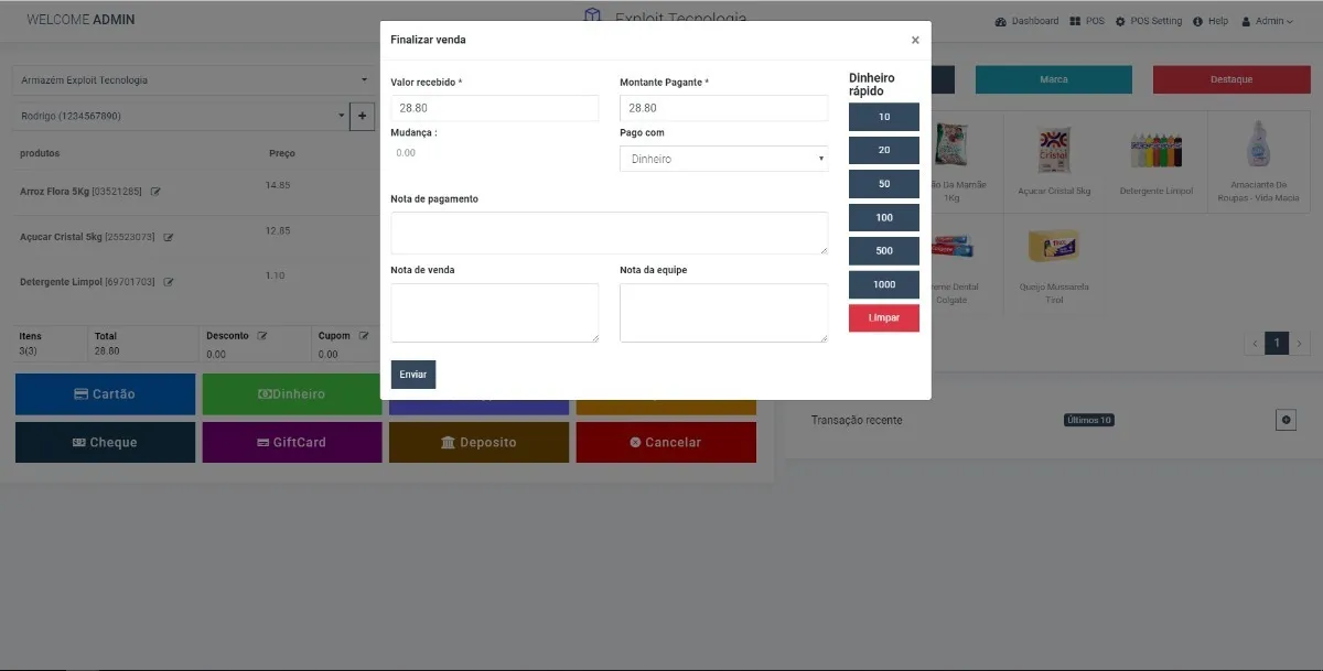 Sistema de Gerenciamento de Estoque Com Pdv, rh, Contabilidade Php - Imagem 6
