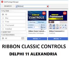 Ribbon Classic Controls
