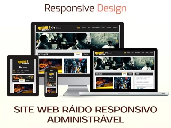 Script Site Web Radio Online Em Php Totalmente Administrável