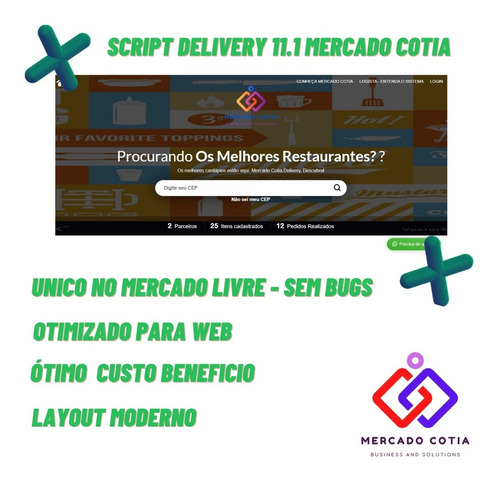 Script Delivery Multi Loja Lançamento Com Apps E Site Brinde