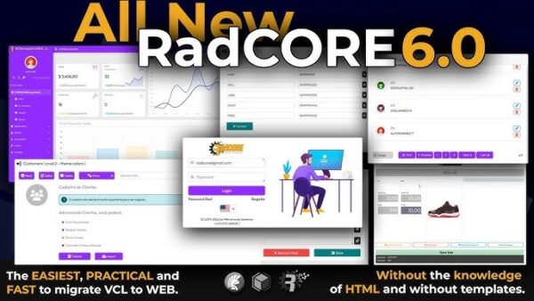 RadCORE WEB 6.0 - All New